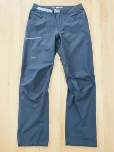 【良品】ARCTERYX アークテリクス★ナイロンパンツ★グレー★28