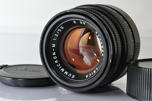 ★★極上品 Leica SUMMICRON-M 50mm F/2 E39 Lens ♪♪#5095