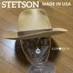 アメリカ製　ステットソン STETSON  希少ヴィンテージ 高級 パナマハット