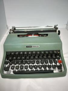 タイプライター オリベッティ アンティーク olivetti 昭和レトロ Lettera Olivetti メタルタイプライターヴィンテージ 物　　A0107