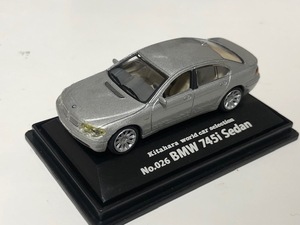 北原照久セレクション kitahara world car selection 1/72 SCALE No.026 BMW 745i Sedan