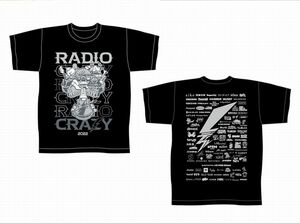 新品★フェスT★FM802 RADIO CRAZY 2022 オフィシャル Tシャツ sizeXL/レディオクレイジー/ロックT/ライブ