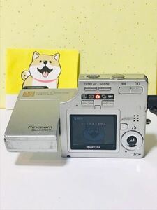 京セラ KYOCERA Finecam SL400R コンパクトデジタルカメラ f=5.8-17.4mm 動作確認済み