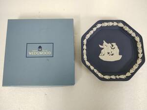 未使用　WEDGWOOD ウェッジウッド　八角トレー　約13cm　【2】