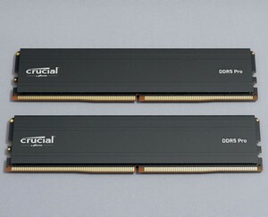 Crucial Pro DDR5-5600 CL46　48GB×2枚 計96GB　JEDEC/XMP/EXPO