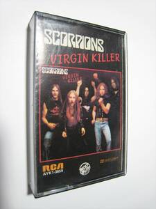 【カセットテープ】 SCORPIONS / VIRGIN KILLER US版 スコーピオンズ 狂熱の蠍団 ヴァージン・キラー ULRICH ROTH