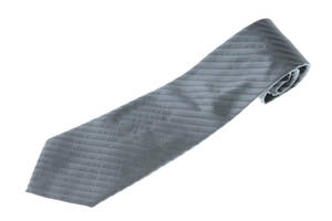 SALE★[TI1450] ARMANI COLLEZIONIのグレーストライプネクタイ シルク製 ジョルジオアルマーニ 新品
