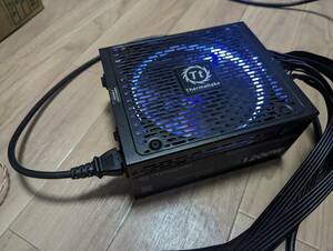 １円スタート Thermaltake 1200w 電源ユニット PC電源 メーカー10年間新品交換保証書付き 1 PCIE・SATAケーブル本数不足