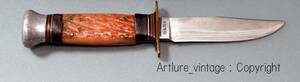 ●稀少VINTAGE KNIFE" ROSTFRI "MADE IN SWEDEN POHLBERG ESKILSTUNA,ビンテージナイフ　（ｙ1629-428）outdoor, camping,
