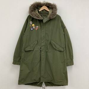 HYSTERIC GLAMOUR 2WAY モッズコート プリマロフト ライナー カーキ メンズ Mサイズ ヒステリックグラマー M-65 archive 3060446