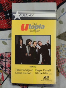 utopia Todd Rundgren sampler vhs