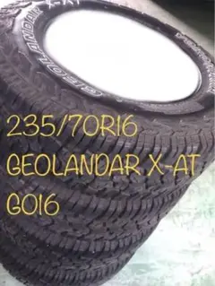 235/70R16 G016 X-AT GEOLANDAR タイヤ4本