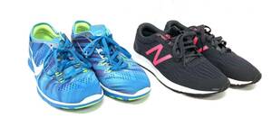 ★ NIKE FREE TR FIT 5 ナイキ New Balance RESPONSE 1.0 ニューバランス ランニングシューズ レディース 24cm 2点 セット 現状品 T177-5.6