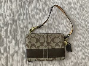 ★格安★coachコーチ　ポーチ　ミニバッグ　バッグインバッグ　財布　ポシェット