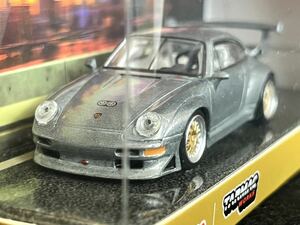 Schuco TARMAC 1/64 ポルシェ911GT2 チェイスカー T64S-004-WH