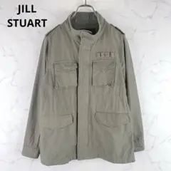 3549　JILLSTUART　ミリタリージャケット　カーキ【M】アウター