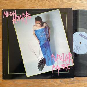 希少UKorg NEON HEARTS ’79年人気盤 Popular Music 名曲Answers収録 punk KBD パンク天国 レコード LP アナログ