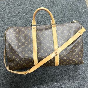 ★1円スタート★LOUIS VUITTON ルイヴィトン モノグラム キーポルバンドリエール50 M41416 ボストンバッグ シリアルVI0943 旅行バック2WAY