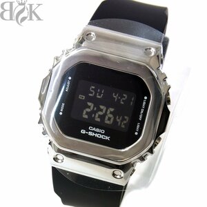 未使用品 カシオ G-SHOCK GM-S5600U-1JF レディース 腕時計 デジタル クォーツ シルバー ブラック 動作品 CASIO 〓