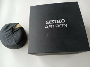 SEIKO アストロン 腕時計の純正ボックス 付属品