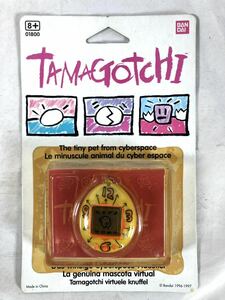 【未開封】BANDAI 海外版 たまごっち TAMAGOTCHI/黄色/1996-1997/バンダイ/当時物/イエロー/04-0019