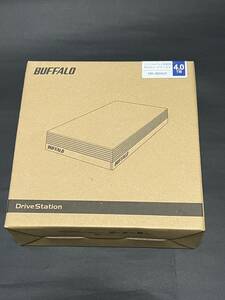 BUFFALO　HD-NRLD4.0U3-BA　4TB　外付けHDD　未開封、未使用