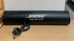 【BOSE ボーズ キャノンウーハー SBC-1 Stage Side Sound スピーカー♪】バズーカ/ウーファー/現状品/T64-300