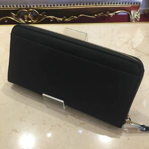 未使用品］ katespade 長財布　ジッピーウォレット ブラック系 ケイトスペイド　送料無料