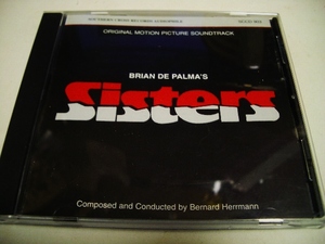 CD ブライアンデパルマ作品 Sisters(悪魔のシスター) サウンドトラック/Bernard Herrmann