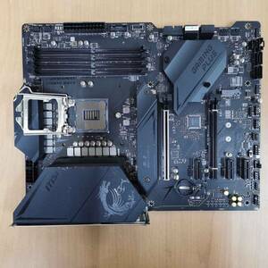 MSI MPG Z490 GAMING PLUS/ATXマザーボード/(LGA1200)INTEL10・11世代CPU対応/PCパーツ 自作PC DIY 修理材料★ジャンク