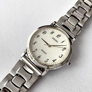 SEIKO Dolce 5E61-0A80 メンズクォーツ腕時計　稼動品