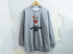 2XL 新品 CURRY UP SWEATSHIRT クルーネック スウェット