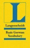 Basic German Vocabulary (Langenscheidt Reference S.)　(shin