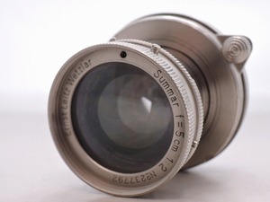 期間限定セール ライカ Leica L39マウント レンズ ニッケル Summar 50mm f2 (沈胴)