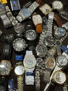 腕時計 大量SEIKO セイコー5 CITIZEN ORIENT CASIO G-SHOCK AKA SALVATORE MARRA LOMOND automaticヴァンドーム など 70本以上 ジャンク