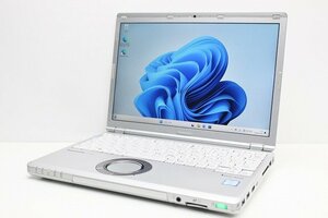 1円スタート ノートパソコン Windows11 Panasonic レッツノート CF-SZ6 第7世代 Core i5 SSD256GB メモリ8GB 12.1 Windows10 カメラ