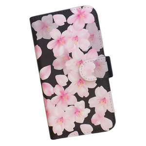 iPhone13 mini　スマホケース 手帳型 プリントケース 和柄 桜 花柄 おしゃれ