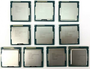 【10枚セット】Intel CPU Core i5 4590S 3.00GHz SR1QN ソケット FCLGA1150 デスクトップ用 BIOS起動確認済【中古品】【送料無料】