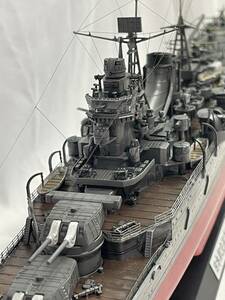 タミヤ1/350 日本航空巡洋艦 最上 塗装済み完成品 戦艦 日本海軍