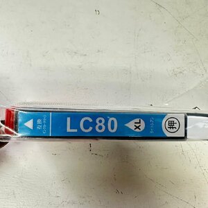 エプソン　互換　インクカートリッジ　LC80　ライトシアン　3669