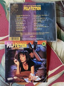 Pulp Fiction 1994 US Original CD Music From The Motion Picture パルプ・フィクション