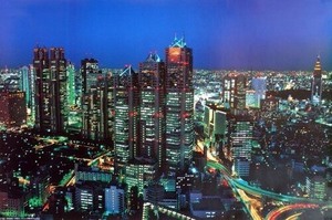 東京夜景I（新宿／新都心） ポスター〔新品〕 TX-1829