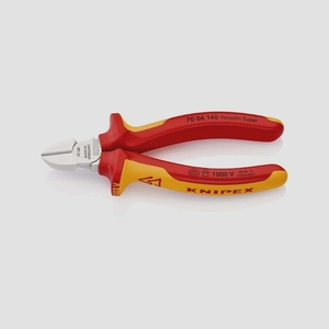 送料無料★クニペックス KNIPEX 7006-140 絶縁斜ニッパー 1000V (SB)