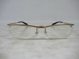 ◆S182.TAKEUCHI JP タケウチジェーピー 002 ALL TITAN 日本製 眼鏡 メガネ 度入り/中古