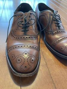 Allen Edmonds アレン・エドモンズ ストランド STRAND ストレートチップ ドレスシューズ USED 革靴 レザーシューズ US7E