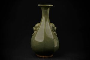 中国 古玩 古美術 龍泉窯 花瓶 瓶 唐物 青磁 朝鮮 高麗 李朝 唐物 徳利 花生