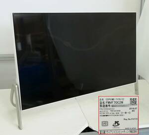 【ジャンク】FUJITSU/富士通 ESPRIMO FH70/C2 Core i7 7700HQ メモリ8GB HDD無 OS無 パーツ/部品取り/修理 無保証 即日発送【H24040906】