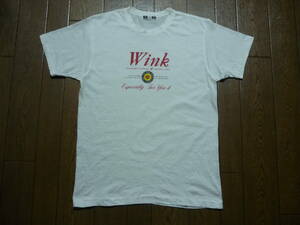 90s　ヴィンテージ　Wink　ウィンク　JAPAN CONCERT TOUR 1990　半袖　Tシャツ　鈴木早智子　相田翔子　