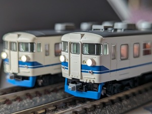 【Tomix】 98457 JR 475系電車 （北陸本線・新塗装・ベンチレーターなし ） 3両セット 美品