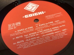 12”★GOICHI / EARZ ON FIRE / DJ HASEBE